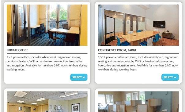 Scheduling Rooms Screenshot