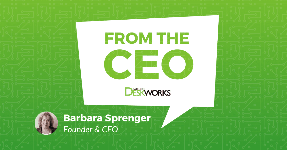 Note from the CEO - Data analytics for coworking spaces and flexible offices